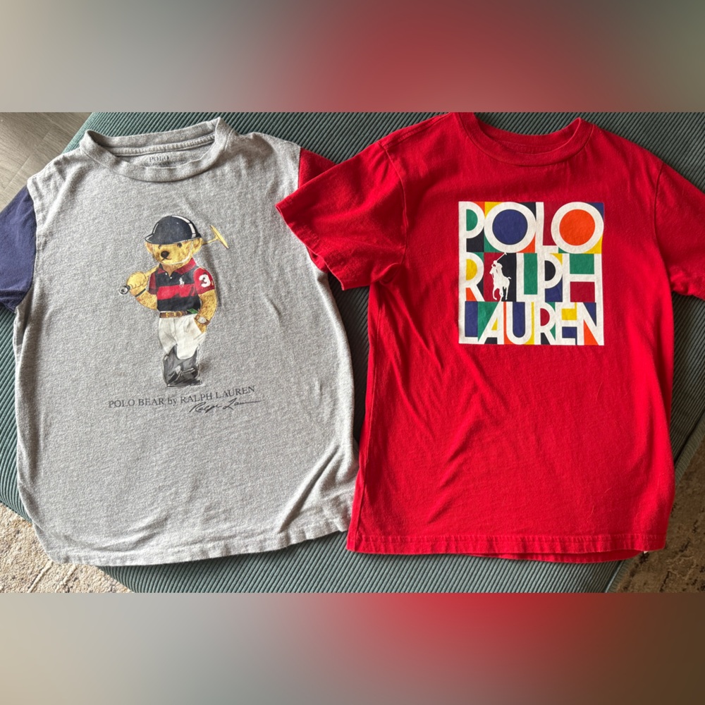 Lot of 2 Ralph Lauren Boys’ T-Shirts
